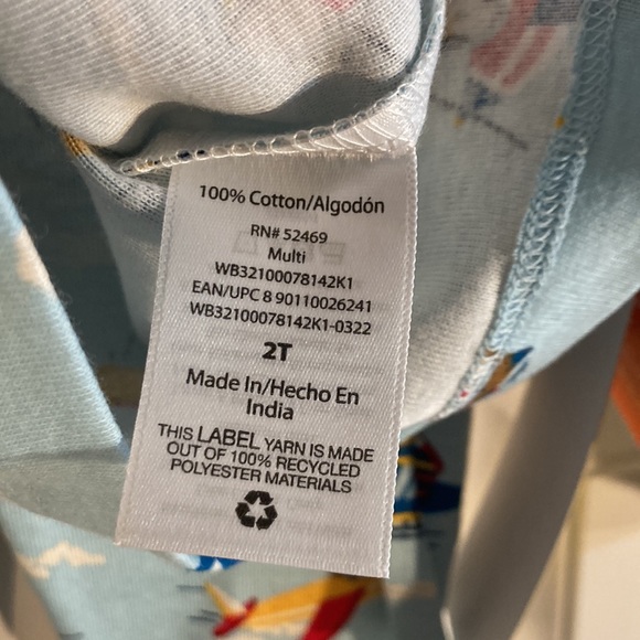 Wonder Nation airplane pajama set - Picture 8 of 8